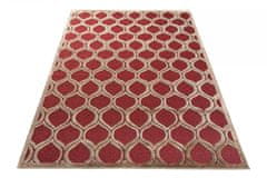 Chemex Boheman Carpet Ekskluzivna Dvonadstropna 23127 Berber/ Rdeča Večbarvna 80x150 cm