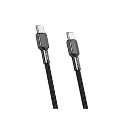 XO Kabel USB-C na USB-C NB183B 1m 60W črn