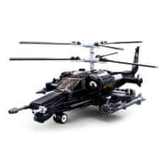 Sluban Model Bricks M38-B0752 Ka-50 Black Shark Fighter Helicopter