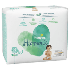 Pampers Harmonie plenice, velikost 3, 6–10 kg, 31 kosov