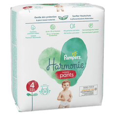 Pampers Pants Harmonie hlačne plenice, Velikost 4, 9–15 kg, 24 kosov