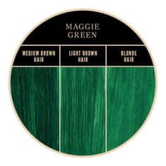 Hermans Professional amazing barvna maska, maggie dark green - uv, 115 ml