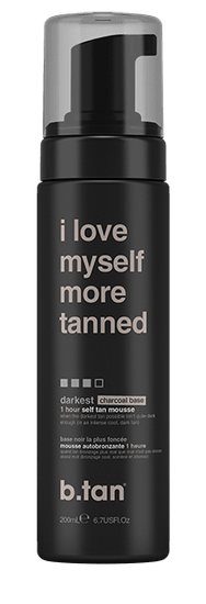 b.tan samoporjavitvena pena, tan-ye. i love myself more tanned, najtemnejša, 200ml