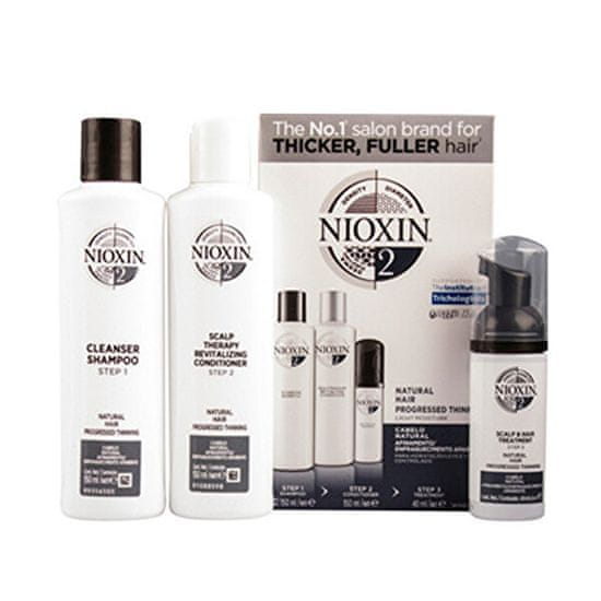 Nioxin Darilni set za nego las za naravne System 2 naravnih las System 2