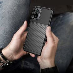 HURTEL THUNDER CASE UPOGLJIV OKLEPNI OVITEK ZA XIAOMI REDMI NOTE 10 / REDMI NOTE 10S ZELEN