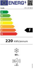 Candy CFU 135 NE/N vgradna zamrzovalna omara