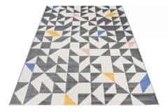 Chemex Preproga Pastello Geometric Pastel Dywany 33471/671 Ledeno Siva 120x170 cm