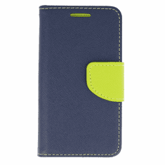 Havana Fancy Diary ovitek za Samsung Galaxy A03s A037, preklopni, modro-zelen