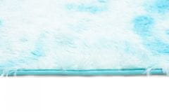 Chemex Preproga Silk Light Soft Thick Shaggy Mr-582 Dyed Modra 80x150 cm