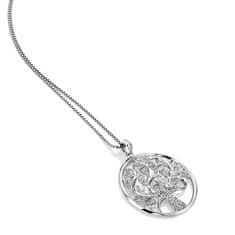 Hot Diamonds Srebrna ogrlica Tree of Life Hot Diamonds Nurture DP864 (verižica, obesek)