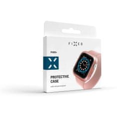 FIXED Zaščitni ovitek Pure+ s kaljenim steklom za Apple Watch 40 mm, roza (FIXPUW+-436-PI)