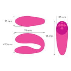 We-Vibe Vibrator za pare "We-Vibe Chorus" - roza (R10023_roz)