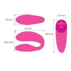 We-Vibe Vibrator za pare "We-vibe Chorus" - vijoličen (R10023_vij)