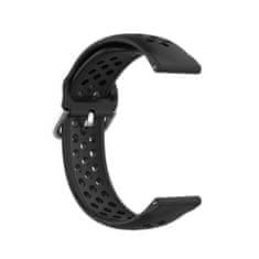 BStrap Silicone Dots pašček za Garmin Venu 2S, black