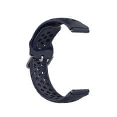 BStrap Silicone Dots pašček za Garmin Venu 2S, dark blue