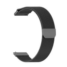 BStrap NEOGO SmartWatch Glam / Glam 2 Milanese pašček, Black