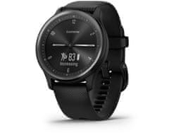 Garmin vivomove Sport pametna ura, črna