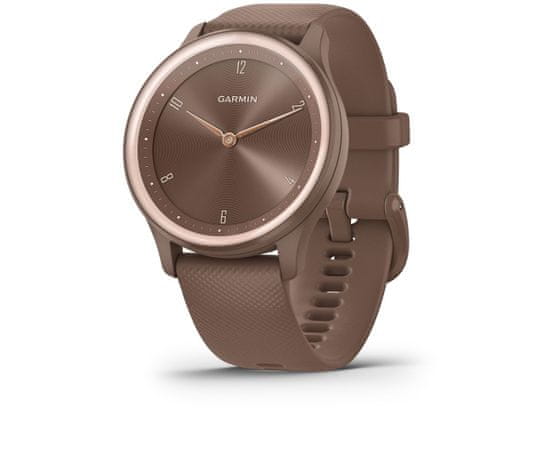 Garmin vivomove Sport pametna ura, Cocoa/Peach Gold