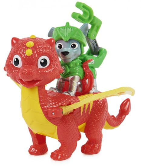 Spin Master Paw Patrol figura viteza Rocky in zmaja Flame (41469)