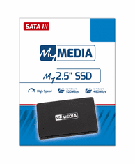 Verbatim MyMedia SSD disk, SATA III, 2.5, 256 GB (69280)