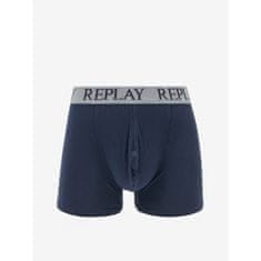 Replay Bokser spodnjice Boxer Style 04/C Cuff Logo 2Pcs Box S