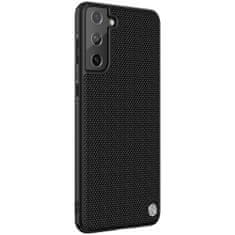 Nillkin robusten ovitek textured case z gel okvirjem in najlonom na zadnji strani samsung galaxy s21+ 5g črn