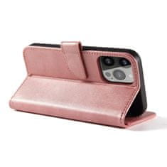 slomart magnet case eleganten etui preklopni ovitek s funkcijo stojala za iphone 14 pro roza