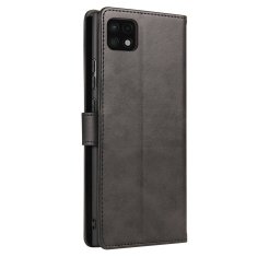 slomart magnet case elegantna knjižna torbica s stojalom za samsung galaxy a22 5g črna