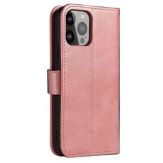 slomart magnet case elegantna knjižna torbica s stojalom za xiaomi redmi k40 pro+ / k40 pro / k40 / poco f3 / mi 11i roza