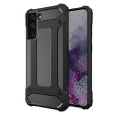 slomart hybrid armor case tough rugged cover za samsung galaxy s22 ultra črn