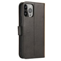 slomart eleganten etui magnet case v obliki knjižne police s stojalom za iphone 13 pro max črn