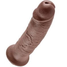 King Cock  10" dildo, rjav, 25 cm