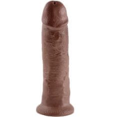 King Cock  10" dildo, rjav, 25 cm