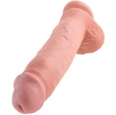 King Cock 11" dildo, roza, 28 cm