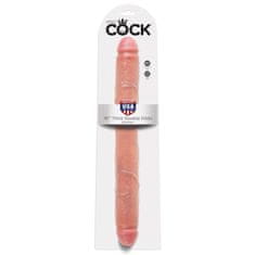 King Cock Thick dvojni dildo, 40.6 cm