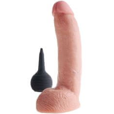 King Cock Natural Ejaculator realistični dildo, 23 cm