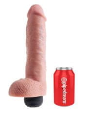 King Cock Squirting dildo, 11", roza