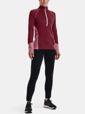 Under Armour Pulover UA ColdGear 1/2 Zip-RED XS