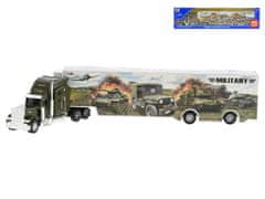 Mikro Trading Vojaški tovornjak 35 cm, kovinski v škatli