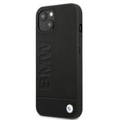 Bmw etui bmhcp13ssllbk iphone 13 mini 5,4; črno/črno trdo ohišje signature logo imprint