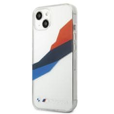 Bmw etui bmhcp13ssktgt iphone 13 mini 5,4; prozorno trdo ohišje motorsport tricolor