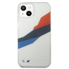 Bmw etui bmhcp13ssktgt iphone 13 mini 5,4; prozorno trdo ohišje motorsport tricolor