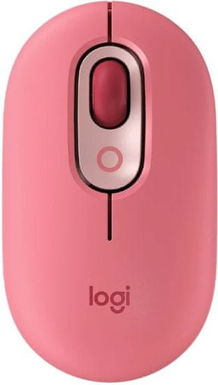 Logitech  POP Mouse miška, z emoji, Bluetooth, roza (910-006548) - Odprta embalaža