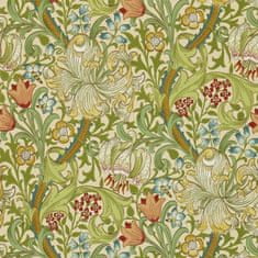 MORRIS & CO. Tapeta GOLDEN LILY 210431, kolekcija ARCHIVE WALLPAPERS, bled biskvit