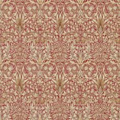 MORRIS & CO. Tapeta SNAKESHEAD 216426, kolekcija ARCHIVE WALLPAPERS, madder gold