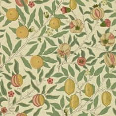 MORRIS & CO. Tapeta FRUIT 216484, kolekcija ARCHIVE WALLPAPERS, bež koralno zlata