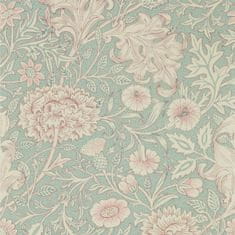 MORRIS & CO. Tapeta DOUBLE BOUGH 216680, kolekcija MORRIS MELSETTER, teal rose