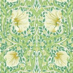 MORRIS & CO. Tapeta PIMPERNEL 217063, kolekcija ARCHIVE WALLPAPERS, weld leaf green