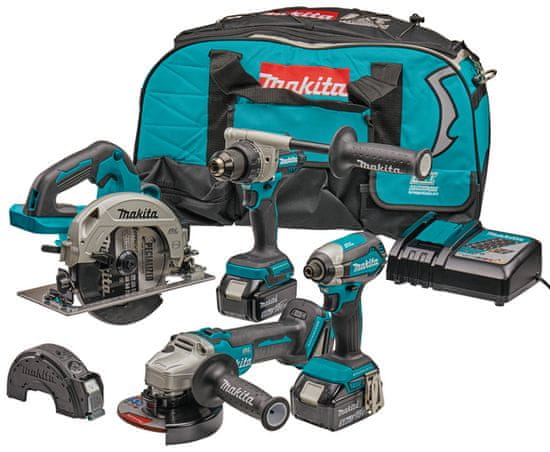 Makita DLX4156TX1 LXT set akumulatorskega orodja