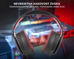 Genesis Selen 400 brezžične gaming slušalke z mikrofonom